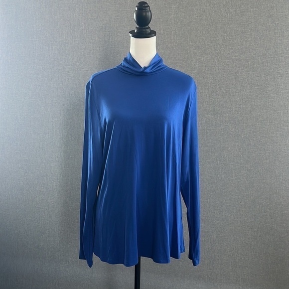 THREE Halston Essentials Turtlenecks - Large - Picture 2 of 5